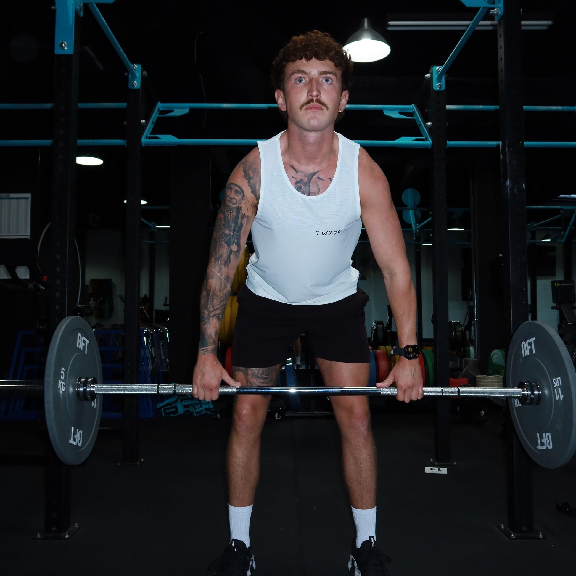 Performance Running Vest White