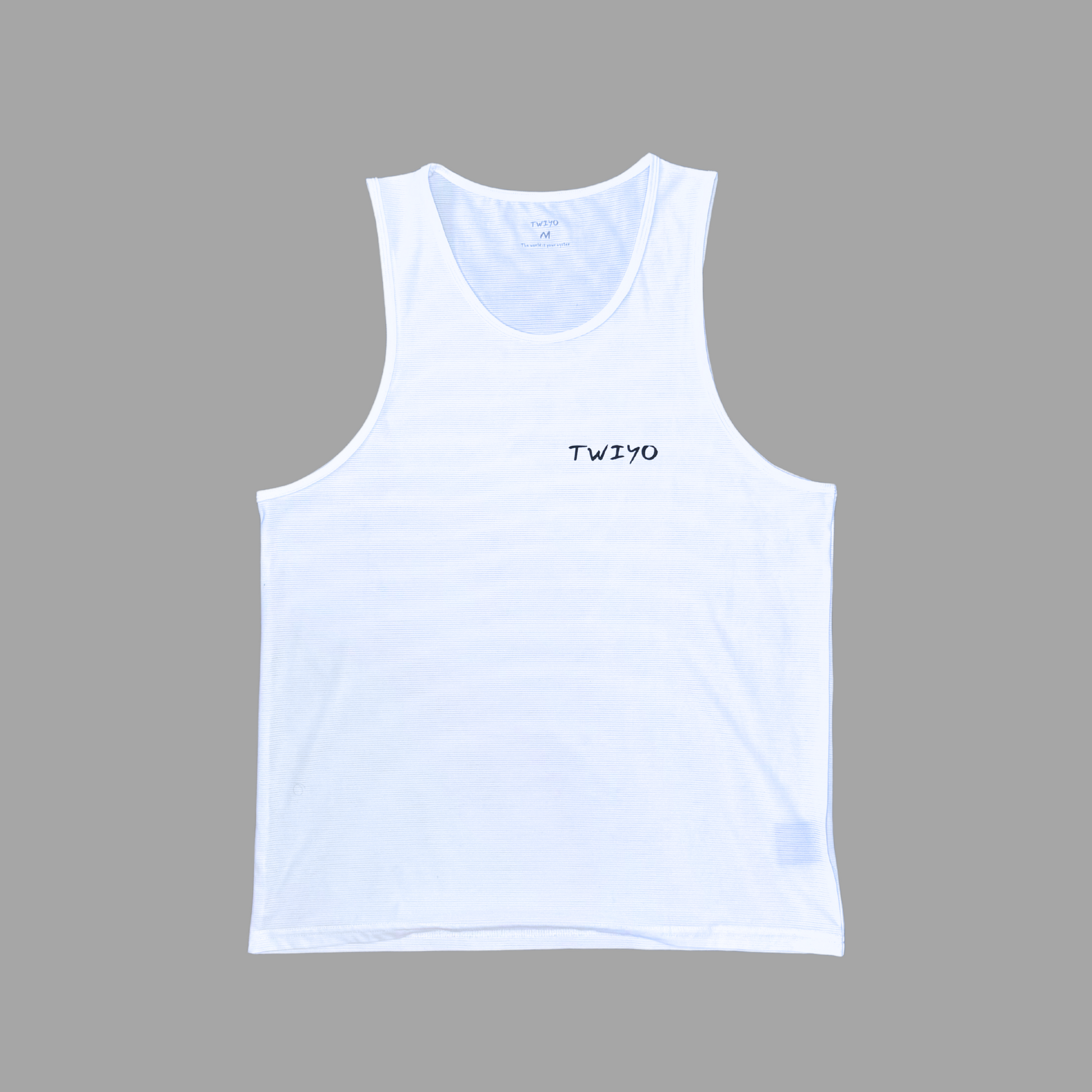 Performance Running Vest White